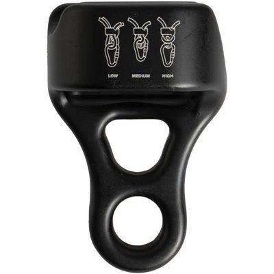 Cypher XF Forge Climbing Belay Device, Black