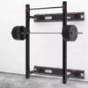 Vortex Wall Mount Foldable 900 LB Capacity Squat Rack Including Stringers, J Hooks, and Pullup bar view 1