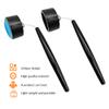 Beer City Billiards Pro Series (Circle w/TAOM Pyro Chalk) Pool Chalk Holder - Slip-in Pocket Pool Cue Chalk Holder Cover Billiard Supplies Accessory view 3