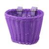 Bavokon Woven Kids Basket for Tricycle & Cruiser - Front Handlebar Handwoven Basket for Girls & Boys view 1