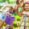 Bavokon Woven Kids Basket for Tricycle & Cruiser - Front Handlebar Handwoven Basket for Girls & Boys view 3