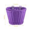 Bavokon Woven Kids Basket for Tricycle & Cruiser - Front Handlebar Handwoven Basket for Girls & Boys view 4