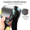 Flantor Kids Ski Goggles,Non-Slip Strap Snow Goggles,Snowboard Goggles (Black) view 4