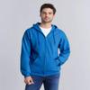 Gildan Adult Fleece Zip Hooded Sweatshirt, Style G18600 Red, 3X-Large view 3
