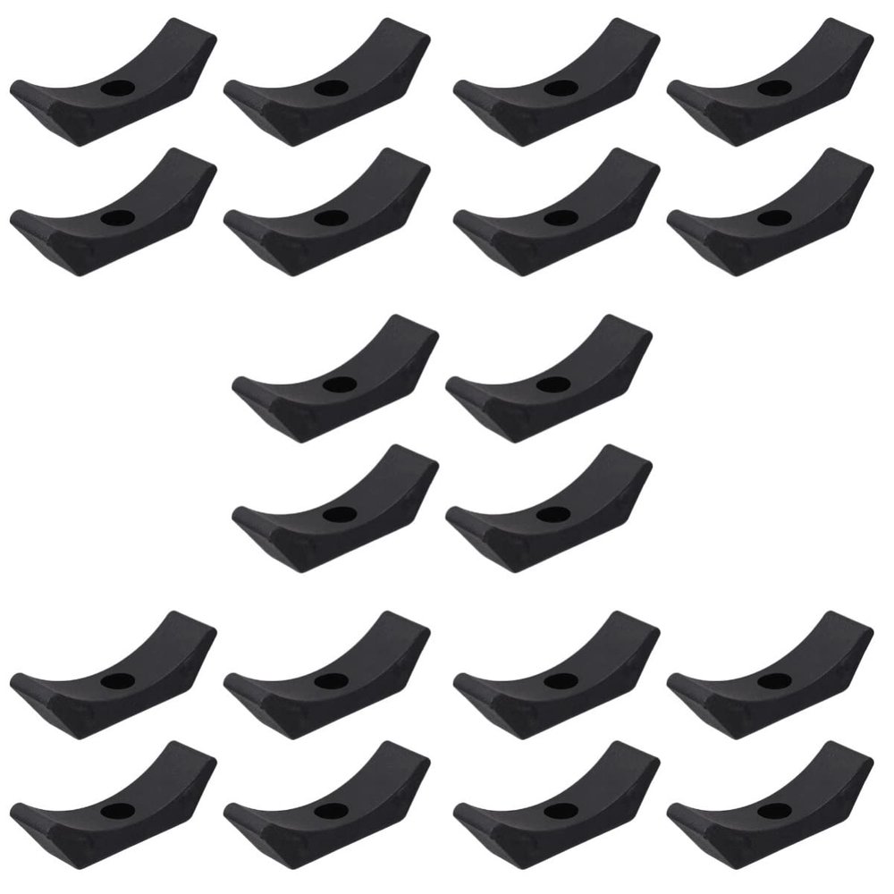20 Pcs Dumbbell Saddles Dumbbell Cradles Replacement Racks Racks Plastic Cradles