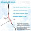ZSHJGJR Archery ILF Recurve Limbs, 66" 68" 70" Takedown Bow Limbs for Beginner Hunting Shooting Practise 14-44lb (18LB, 66") view 2