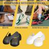 KHG Crease Protector Shoe Guard for Sneakers: Air Force Jordans Dunks, 2 Pairs Anti Crease Shoe Protector for Men Women Kids, Size 3-6, Black view 2