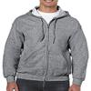 Gildan Adult Fleece Zip Hooded Sweatshirt, Style G18600, 3X-Large view 1