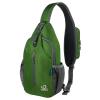 WATERFLY Crossbody Sling Backpack Sling Bag Travel Hiking Chest Bag Daypack view 1