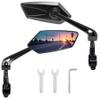 Handlebar Bike Mirror, HD Blast-Resistant, Adjustable Rotatable Rearview Bicycle Mirror (2PCS) (Fan) view 1