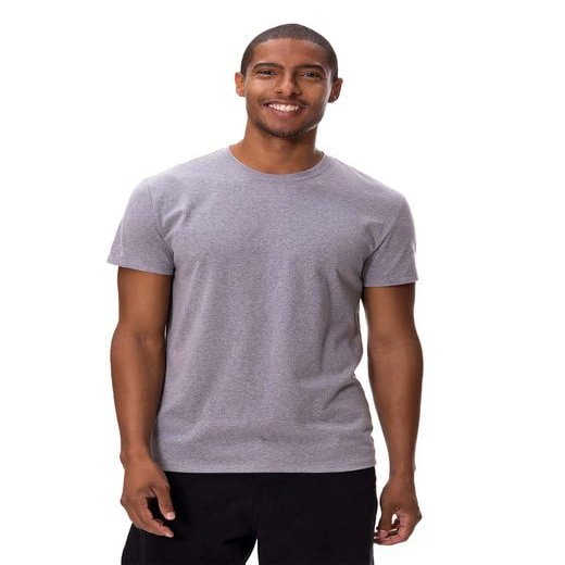 Threadfast Apparel Unisex Ultimate Cotton T-Shirt Heather Grey