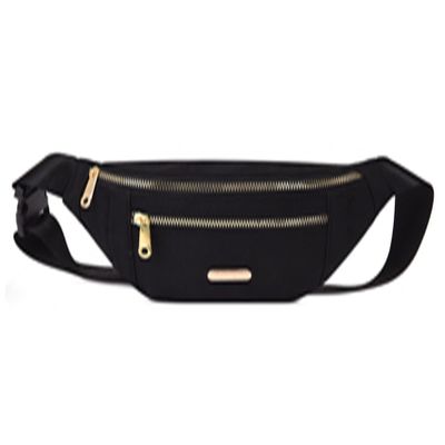 FAJIA Fashion Ladies Women Waist Bag Oxford Cloth Chest Crossbody Bag Sports Chest Bag Fanny Pack Purse
