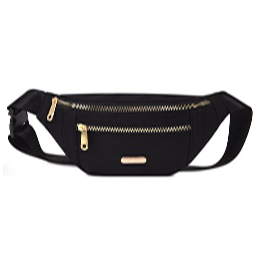 FAJIA Fashion Ladies Women Waist Bag Oxford Cloth Chest Crossbody Bag Sports Chest Bag Fanny Pack Purse