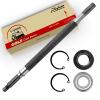 Roykaw EZGO TXT Rear Axle Shaft with Bearing Seal Kit for 1994-up Electric TXT, Medalist Golf Cart Models, Replaces OEM # 20377-G12, Passenger Side, 16-3/4" Length view 1