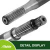 Roykaw EZGO TXT Rear Axle Shaft with Bearing Seal Kit for 1994-up Electric TXT, Medalist Golf Cart Models, Replaces OEM # 20377-G12, Passenger Side, 16-3/4" Length view 4