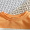 Toddler Kids Girls Cartoon 3D Fruit Prints Loose Tops Soft Long Sleeve T Shirt Tee Tops Clothes (Orange, 12-18 Months) view 3