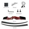 60 Inch Black Hunter Takedown Longbow Set 20-60 Lbs Archery Bow Wooden Riser Longbow for Hunting Shooting Adult Right Hand Bow (50LBS) view 3