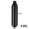 TUXING Aluminum Paintball Air Tank, 0.45L, M18*1.5, Universal Fit, High Pressure Air Tank for Paintball or PCP AirGuns view 2