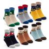 Big Boys Winter Wool Thermal Crew Socks - Kids Thick Warm Cartoon 6 Pack Size 8-10 Years view 1