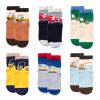 Big Boys Winter Wool Thermal Crew Socks - Kids Thick Warm Cartoon 6 Pack Size 8-10 Years view 2