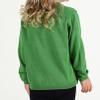 EISHOW Kids Baby Girls School Sweater Cardigan Long Sleeve Button Crewneck Cotton Knit Boys Casual Cardigans Uniform Sweater (Green,5 Years) view 3