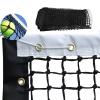 VANCL Tennis Net Outdoor Heavy Duty Professional Tennis Court Net Replacement Professional Tennis Net Nylon for Professional Tennis Courts [Includes 2 Fiberglass Dowels] view 1