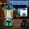 Durapower Rechargeable Camping Lantern,2800 Lumen Super Bright LED Camping Lantern, 5400 mAh Power Bank, IP44 Waterproof, 20 Hours, Portable Lantern for Hurricane, Power Outages view 4