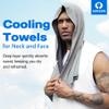 Sukeen Cooling Hoodie Towel, Absorbent Quick-Drying Cooling Towels for Neck and Face, UV Sun Protection Cooling Neck Wraps Sport Head Cooling Towel Hot Weather view 2