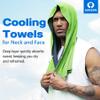 Sukeen Cooling Hoodie Towel, Absorbent Quick-Drying Cooling Towels for Neck and Face, UV Sun Protection Cooling Neck Wraps Sport Head Cooling Towel Hot Weather view 2