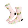 Crazy Socks Funny Socks,3D Pattern Cool Socks,Personalized With Pink Avocado graphic design Socks Gift for Men Women view 4