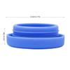 1 Pcs Water Jug Cap, 2.17 x 2.17 x 0.79 inch 5 Gallon Water Jug Cap Silicone Reusable Replacement Cap Water Bottle Reusable Replacement Cap (Blue) view 2