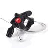 ihreesy Bike Fork Remote Lockout Lever,Aluminum Alloy Bicycle Fork Remote Lockout Lever Accessories for MTB Road Bike Bicycle,#A,Red view 1