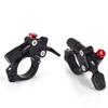 ihreesy Bike Fork Remote Lockout Lever,Aluminum Alloy Bicycle Fork Remote Lockout Lever Accessories for MTB Road Bike Bicycle,#B,Red view 2