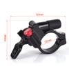 ihreesy Bike Fork Remote Lockout Lever,Aluminum Alloy Bicycle Fork Remote Lockout Lever Accessories for MTB Road Bike Bicycle,#B,Red view 3