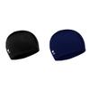 TYR Adult Lycra Fiber Swim Cap, Black & Navy view 1