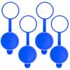 4 Pcs Water Jug Cap, 2.17 x 2.17 x 0.79 inch 5 Gallon Water Jug Cap Silicone Reusable Replacement Cap Water Bottle Reusable Replacement Cap (Blue) view 1