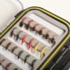 ANGLER DREAM Fly Fishing Flies with waterproof Fly Box Kit for Bass Trout Salmon 32Pcs/48Pcs/88Pcs/100Pcs Premium Hand-Tied Dry Flies, Nymphs, scud Streamers lures Starter Kit with hooks view 3
