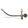 4500PSI Paintball PCP SCBA Air Fill Station Refill Charging Adapter Gdrasuya 10 Stainless Steel 347 Hex Gauge Valve with 60cm Microbore Hose view 2