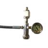 4500PSI Paintball PCP SCBA Air Fill Station Refill Charging Adapter Gdrasuya 10 Stainless Steel 347 Hex Gauge Valve with 60cm Microbore Hose view 3