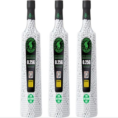 Lancer Tactical Airsoft BBS for Outdoor Field Bulk Premium Polished 6mm 0.20g-0.30g 5100 Rounds for Each Bottles X3-Outdoor Field Compliant