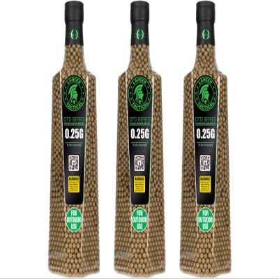 Lancer Tactical Airsoft BBS for Outdoor Field Bulk Premium Polished 6mm 0.20g-0.30g 5100 Rounds for Each Bottles X3-Outdoor Field Compliant
