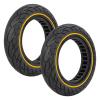 Explosion Proof Solid Tire, 8.5 Inches Electric Scooter Tyres, Rubber Replacement Tire, Outdoor Honeycomb Tires (Yellow 2 PCS) view 1