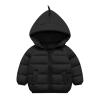 Winter Coats for Toddler Baby Boys Girls Padded Light Warm Jacket Outerwear Infant Winter Down (Black, 12-18 Months) view 1
