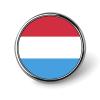 Dutch FlagRound Brooch Lapel Pin Decoration Pins Badge for Men Women view 1