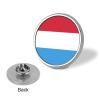 Dutch FlagRound Brooch Lapel Pin Decoration Pins Badge for Men Women view 3