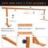 MR Skate Rail Skateboard Ramp Grind Rail Professional Skatepark Grind Rail Adjustable Height Grind Rail for Skateboard Rail Tricks Practice, Round Bar Skate Grind Rail 71 for Beginners to Advanced view 3