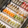 ANGLER DREAM Fly Fishing Flies with Waterproof Fly Box Kit for Bass Trout Salmon 32Pcs/48Pcs/88Pcs/100Pcs Premium Hand-Tied Dry Flies, Nymphs, Scud Streamers Lures Starter Kit with Hooks view 1