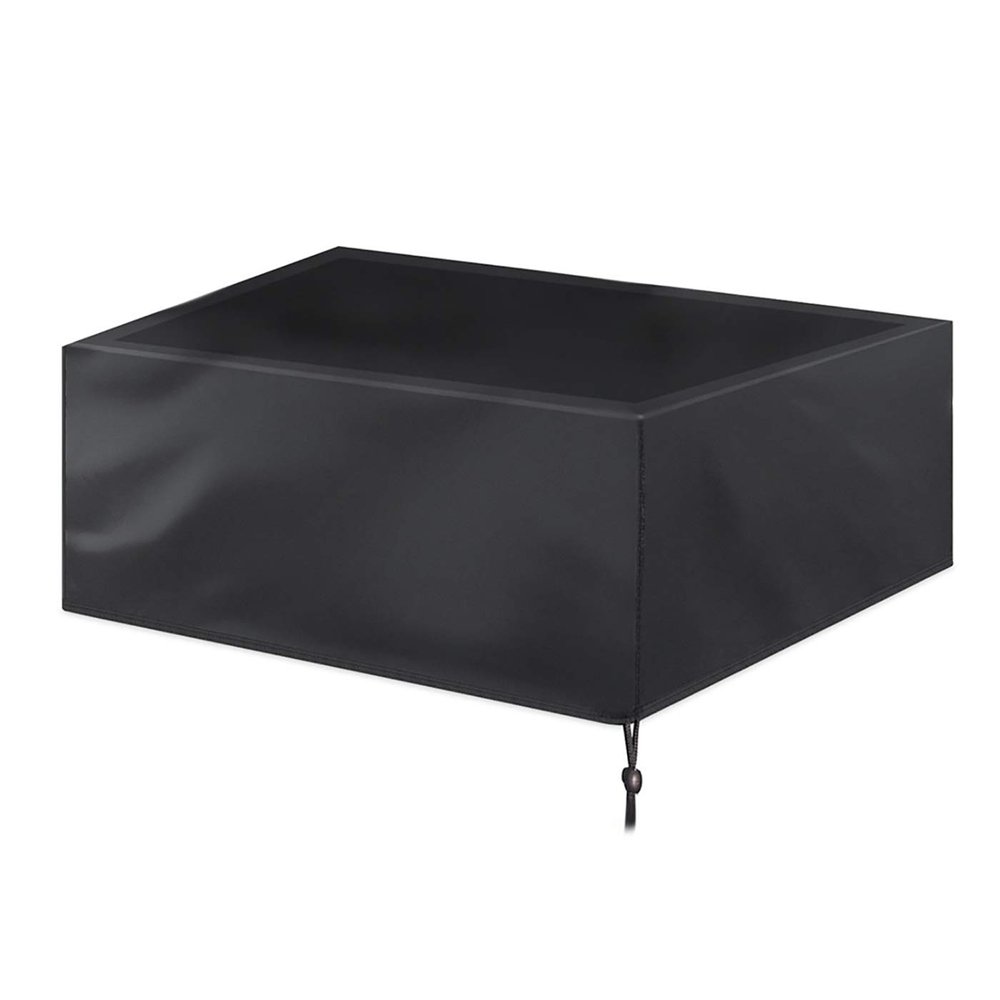 SEIWEI 7ft Billiard Table Dust Cover Outdoor Pool Table Cover Foldable and Waterproof Black
