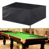 SEIWEI 7ft Billiard Table Dust Cover Outdoor Pool Table Cover Foldable and Waterproof Black view 4