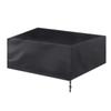 SEIWEI 9ft Billiard Table Dust Cover Outdoor Pool Table Cover Foldable and Waterproof Black view 1